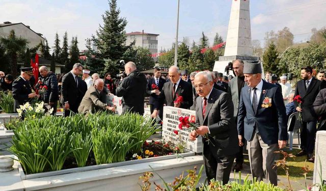 Ordu'da Çanakkale Zaferi'nin 111. yılında şehitler anıldı