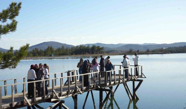 Üniversite öğrencileri Daday'ın tarihi mekanlarını ve turistik alanlarını gezdi
