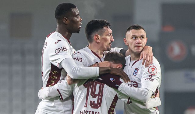 TRABZONSPOR ÇEYREK FİNALDE