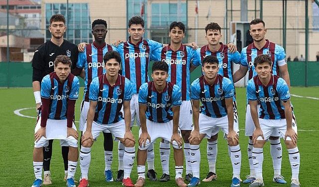 TRABZONSPOR U19 YENİDEN ZİRVEDE!