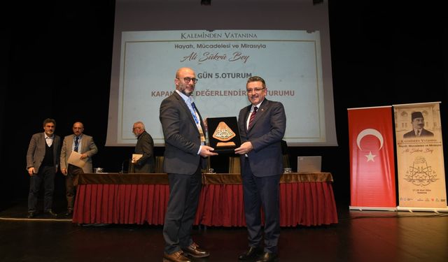 ALİ ŞÜKRÜ BEY SEMPOZYUMU KALICI ESERE DÖNÜŞÜYOR!