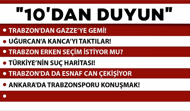 10 'DAN DUYUN- 14.04.2026