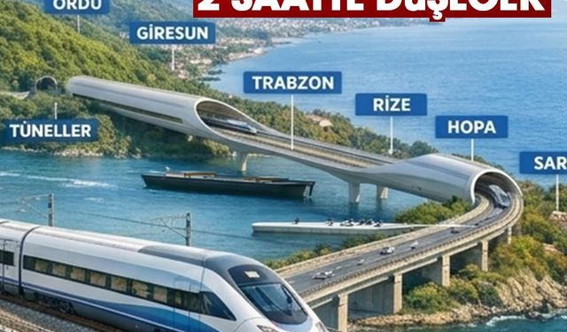 Karadeniz ulaşımında devrim yaşanacak.