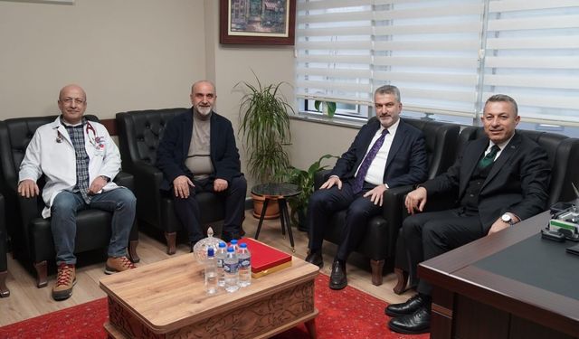 VALİ TAHİR ŞAHİN’DEN İMPERİAL HASTANESİ’NE İADE-İ ZİYARET!