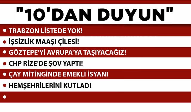 10 ' DAN DUYUN-11.05.2026