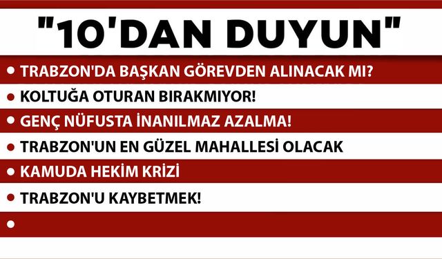 10 'DAN DUYUN-15.05.2026