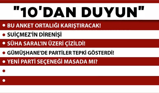 10 'DAN DUYUN -26.05.2026