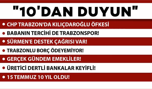 10 ' DAN DUYUN-29.05.2026