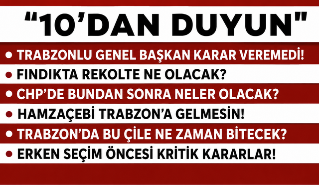 10 'DAN DUYUN -27.05.2026