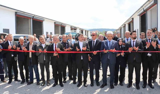 Cumayeri'nde karma sanayi sitesi dualarla açıldı