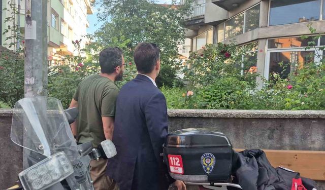 Evin bahçesine bırakılan şüpheli çanta fünye ile patlatıldı