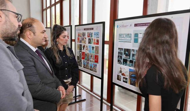 Genç tasarımcıların mezuniyet heyecanı sergiye dönüştü