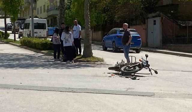 Kastamonu'da motosiklet kazası: 1 yaralı