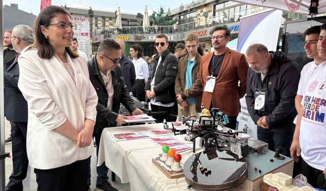 Meslek lisesi öğrencilerinin projeleri görücüye çıktı