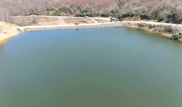 Ordu'da gölet ve barajlarda su seviyesi yükseldi