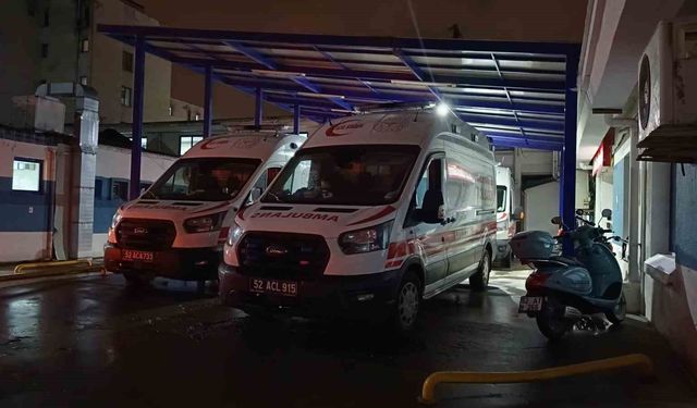 Ordu'da yedikleri yemek sonrası rahatsızlanan 21 işçi hastanelik oldu