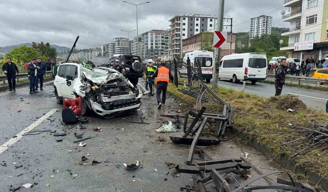 Feci kaza: 1 ölü, 7 yaralı