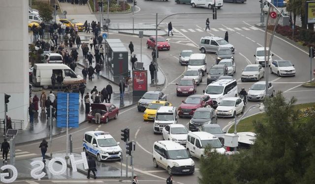 Samsun'da motorlu kara taşıt sayısı 1 yılda 38 bin arttı