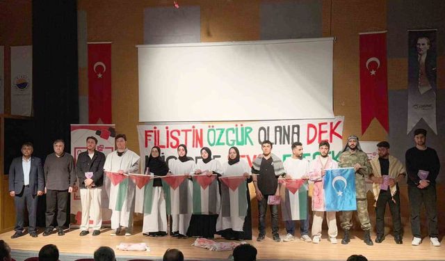 Sinop'ta ümmetin acılarına dikkat çekildi