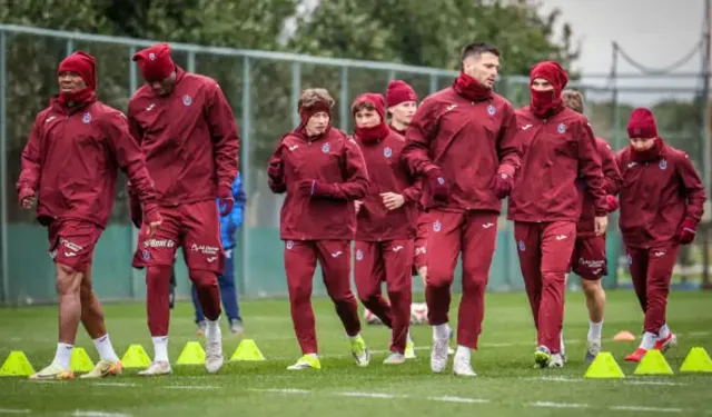 Trabzonspor, Gençlerbirliği maçı hazırlıklarını sürdürdü