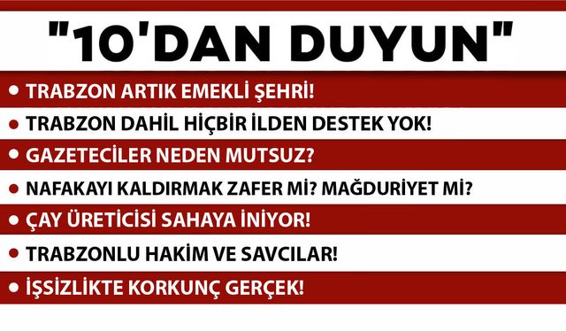 10 'DAN DUYUN-08.06.2026