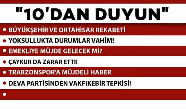 10 'DAN DUYUN-19.06.2026