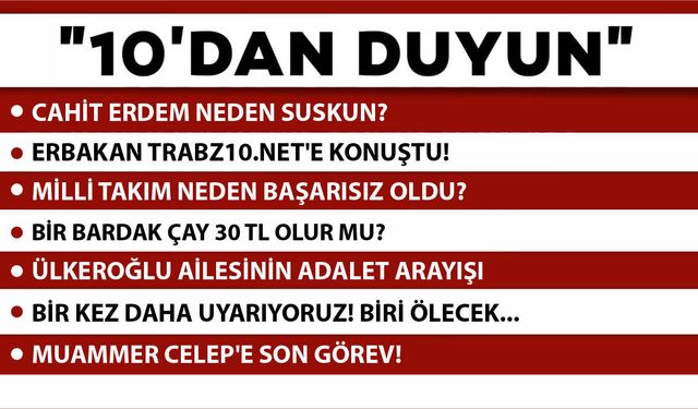 10 'DAN DUYUN -23.06.2026