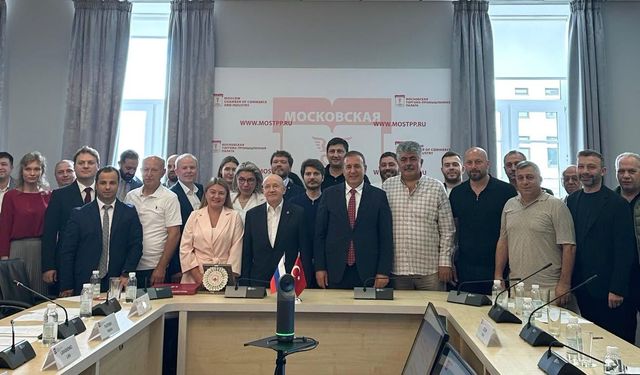 TTSO HEYETİ MOSKOVA’DA İHRACAT ÇIKARMASI YAPTI