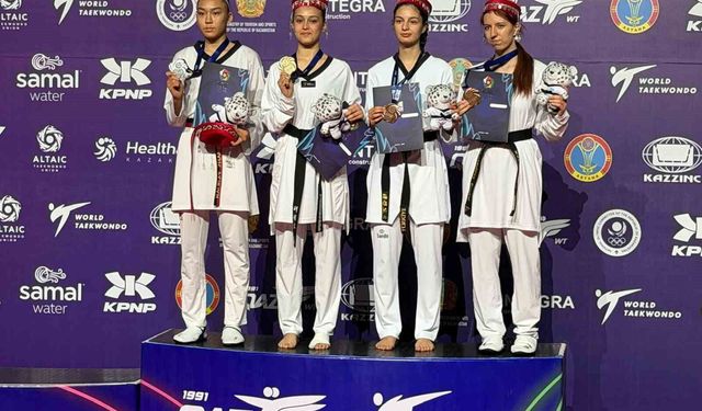 BÜYÜKŞEHİR SPORCUSU AYBİKE GURURLANDIRDI