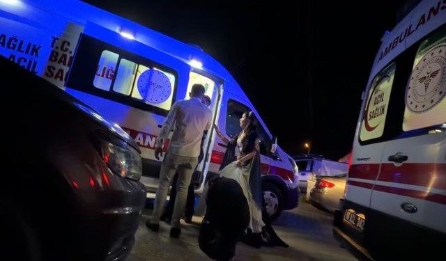 Düğünde meydan kavgası: Damat dahil 3 yaralı