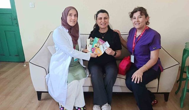 Kaynaşlı'da anne adaylarına eğitim ve sağlık takibi