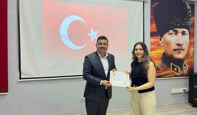 Türkeli'de 42 öğretmene başarı belgesi