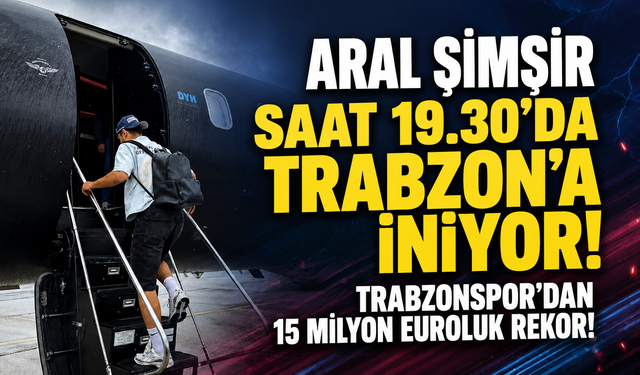 TRABZONSPOR'DAN 15 MİLYON EUROLUK REKOR!