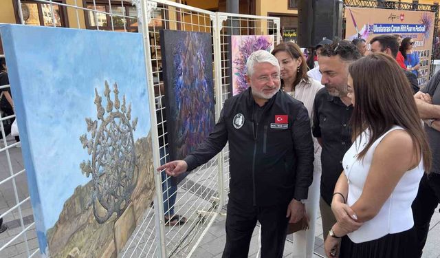6 farklı ülkeden 34 sanatçı Çorum'un güzelliklerini ve tarihini tuvallere taşıdı