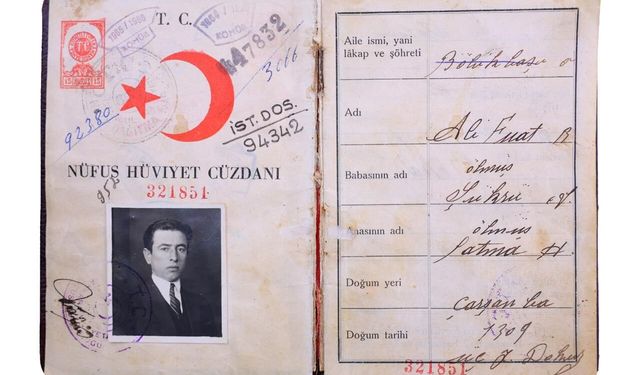 Ali Fuat Başgil'in kimliği Samsun Kent Müzesi'nde sergilenecek