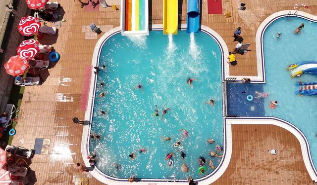 Atakum'da aqua park kapılarını açtı