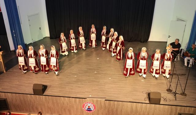 Bafra'da Gürcü ve Kıbrıs Türk kültürü aynı sahnede buluştu