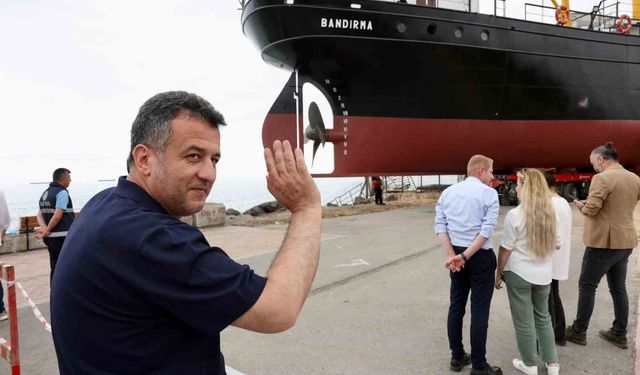 Bandırma Vapuru Müzesi yarın taşınıyor