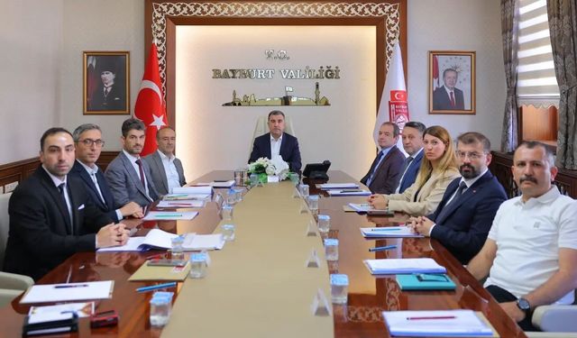 Bayburt'ta hayvanların korunmasına ilişkin toplantı yapıldı