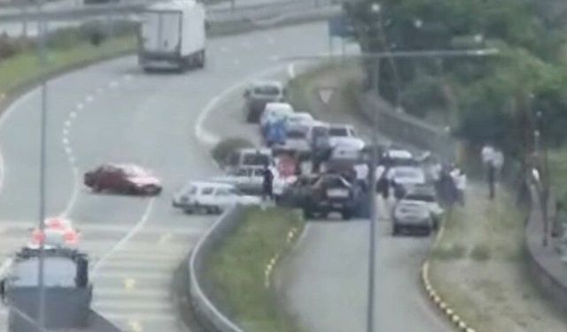 Düğün konvoyunda driftin bedeli 301 bin TL oldu