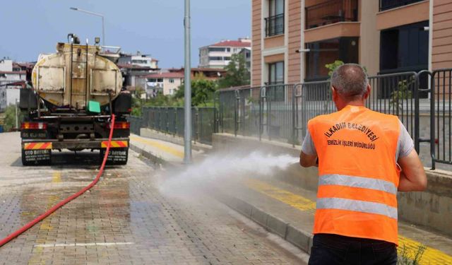 İlkadım'da kapsamlı temizlik çalışmaları