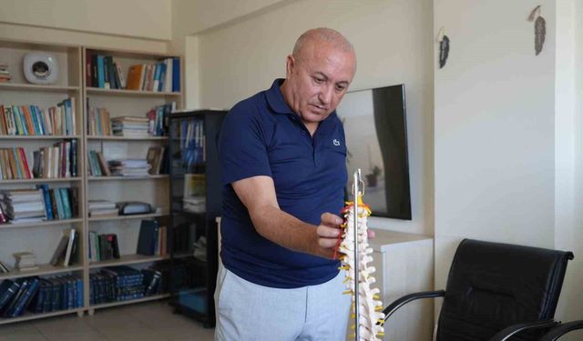 OMÜ'den yapay zekâ destekli, radyasyonsuz omurga bozukluğu teşhis cihazı