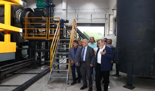 ORDULU İŞ İNSANLARI, FINDIK KABUĞUNDAN AKTİF KARBON ÜRETECEK TESİSİ İNCELEDİ