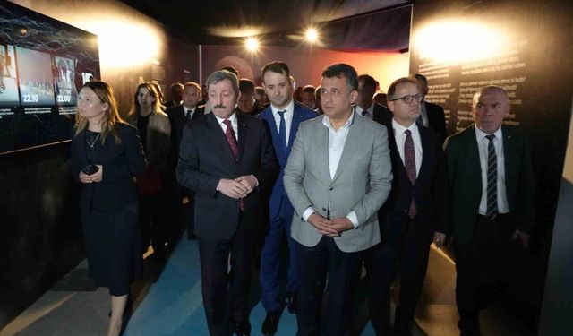 Samsun'da 15 Temmuz Milli Birlik ve Demokrasi Günü Anma Çadırı ziyarete açıldı