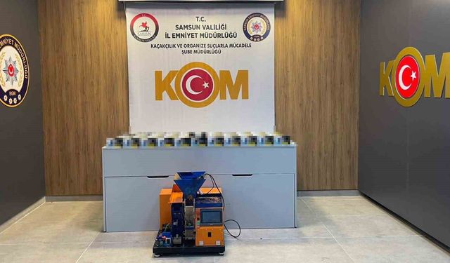 Samsun'da 20 bin kaçak sigaraya ele geçirildi