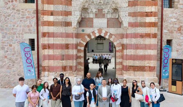 TOGÜ'de Türkçe öğrenen uluslararası öğrenciler Tokat'ın kültürel mirasını keşfetti