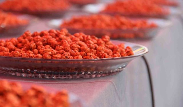 Uluslararası Hitit Fuar ve Festivali'nde Çorum'un en iyi leblebileri yarıştı