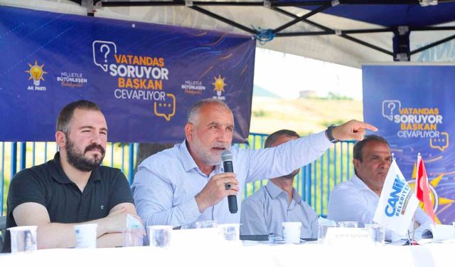 Vatandaş sordu, Başkan Sandıkçı cevapladı