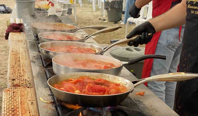 Yaklaşık 10 bin kişi Çakallı Menemen Festivali'nde buluştu