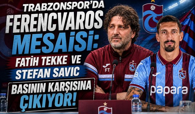 FATİH TEKKE VE STEFAN SAVIC BASININ KARŞISINA ÇIKIYOR!